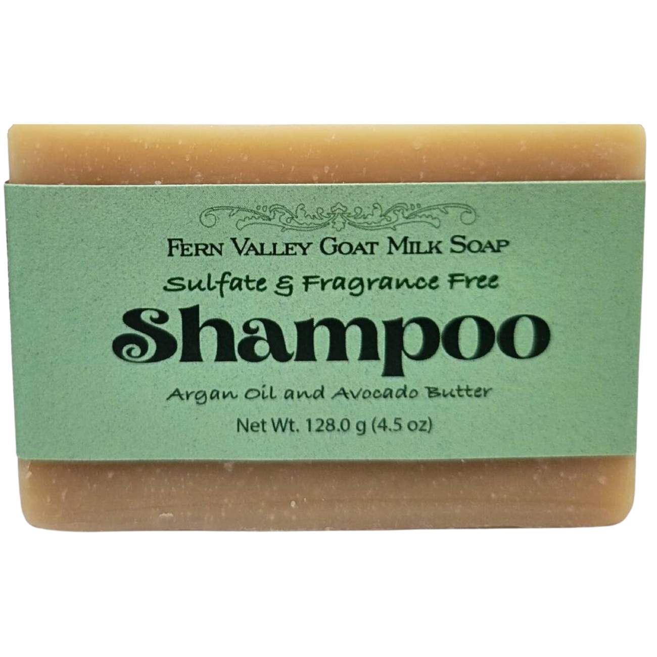Handmade Goat Milk Shampoo Bar |  Argan Oil &amp;amp; Avocado Butter | Fragrance-Free