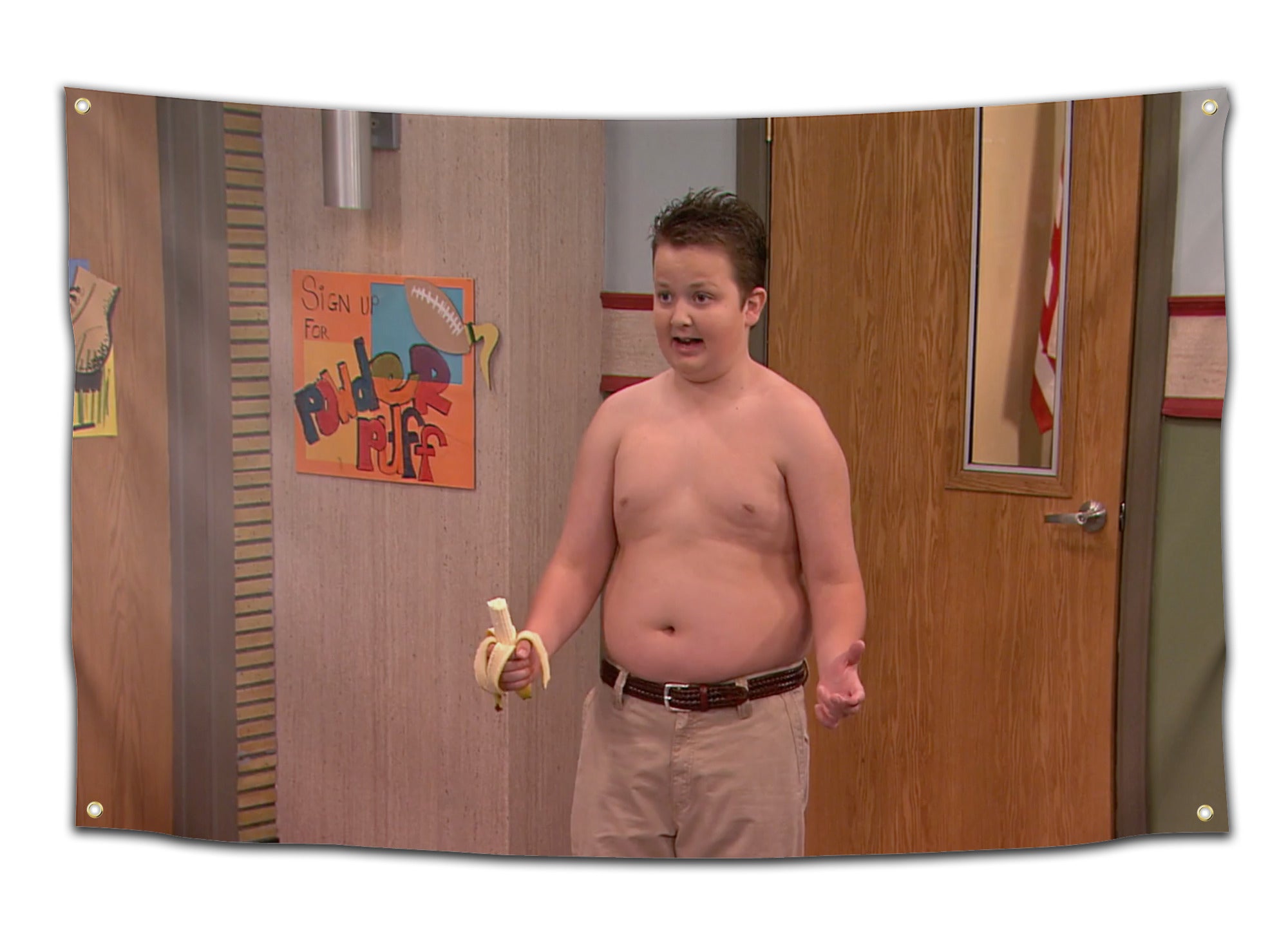 Shirtless Gibby