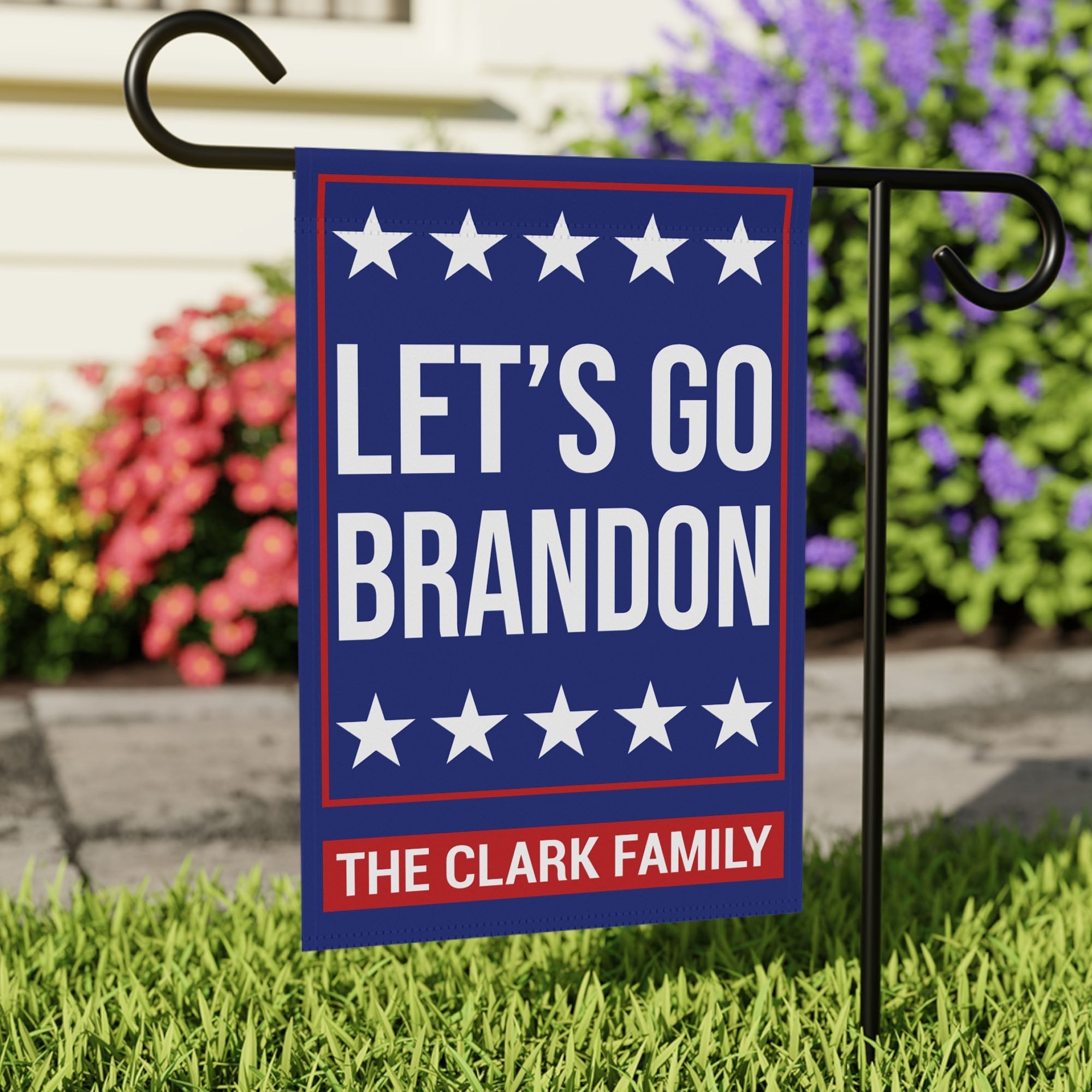 Let&amp;#39;s Go Brandon | Anti Biden Flag | Donald Trump Fan Flag | House Flag, Garden Flag C948 - GOP