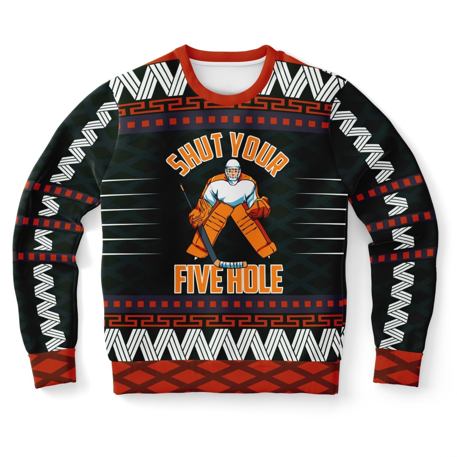 Shut Your Five Hole Christmas Sweatshirt