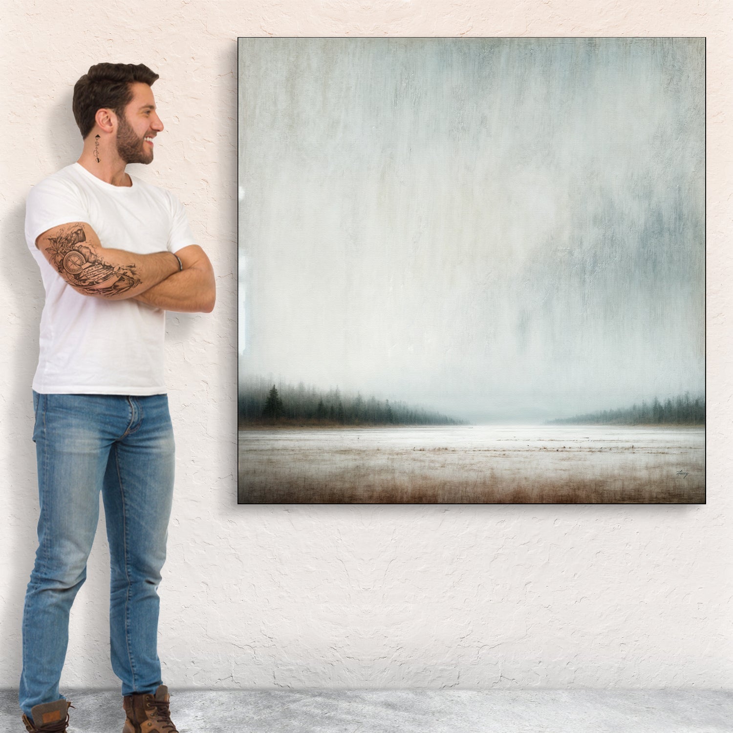 CANVAS PRINT: &amp;quot;SILENT EXPANSE&amp;quot;