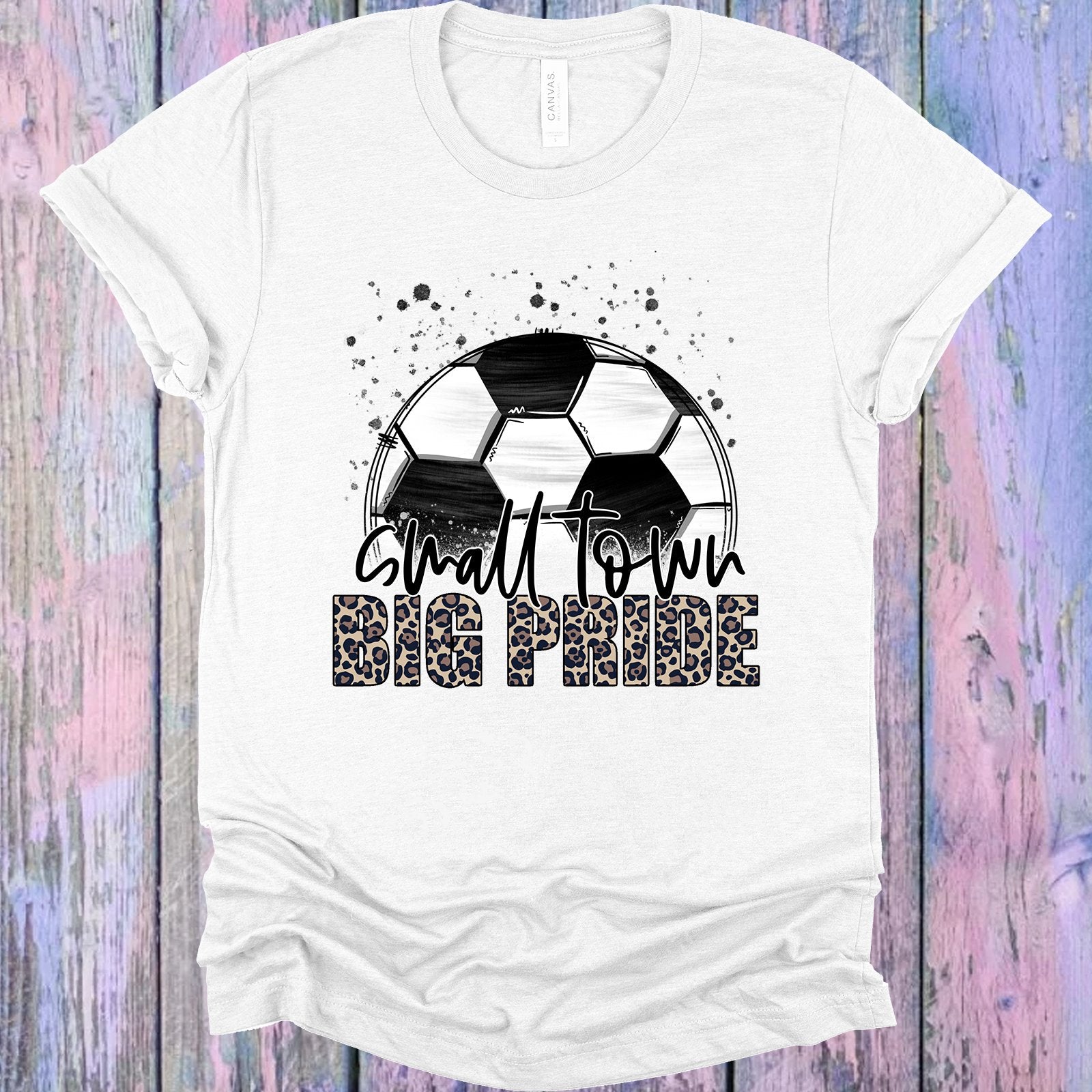 Small Town Big Pride Soccer Graphic Tee