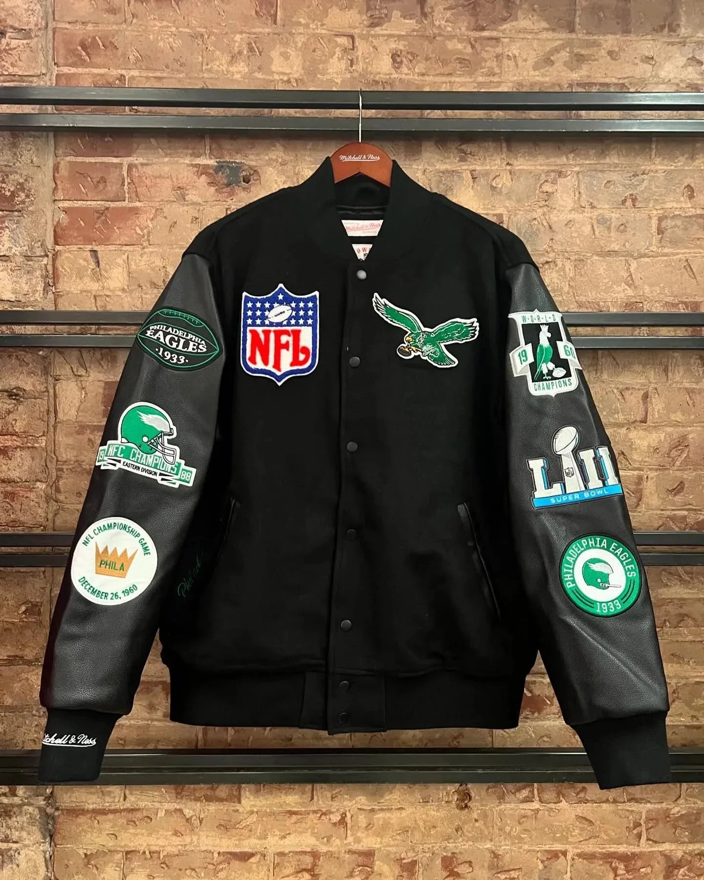 Smith Philadelphia Eagles Varsity Jacket