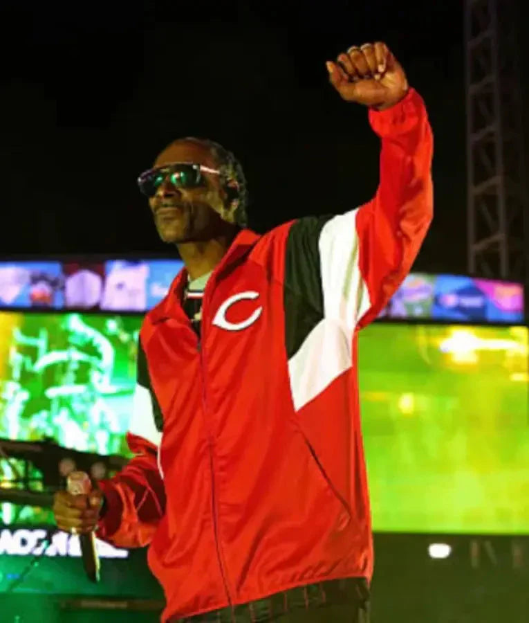 Snoop Dogg Philadelphia Phillies vs Cincinnati Reds 2025 Red Jacket