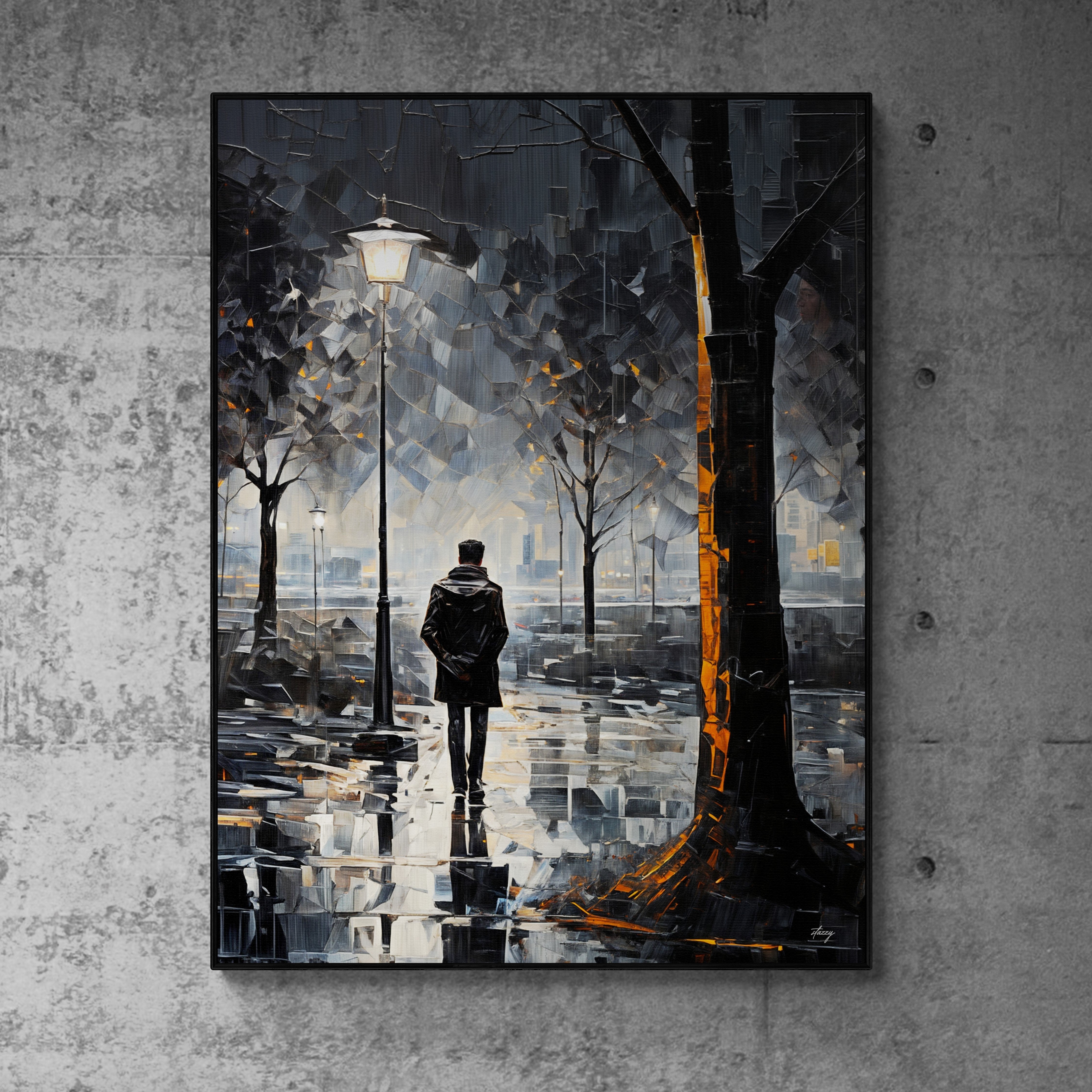 Canvas Print: &amp;quot;Solitary Reflection&amp;quot;