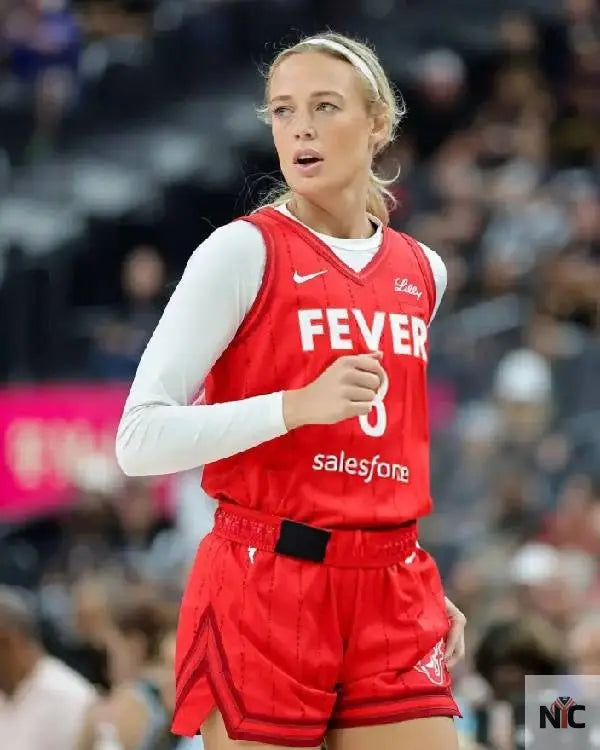 Sophie Cunningham Indiana Fever Red Jersey