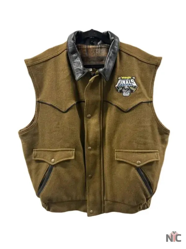 South Point NFR 2010 Vintage Wool Blend Vest