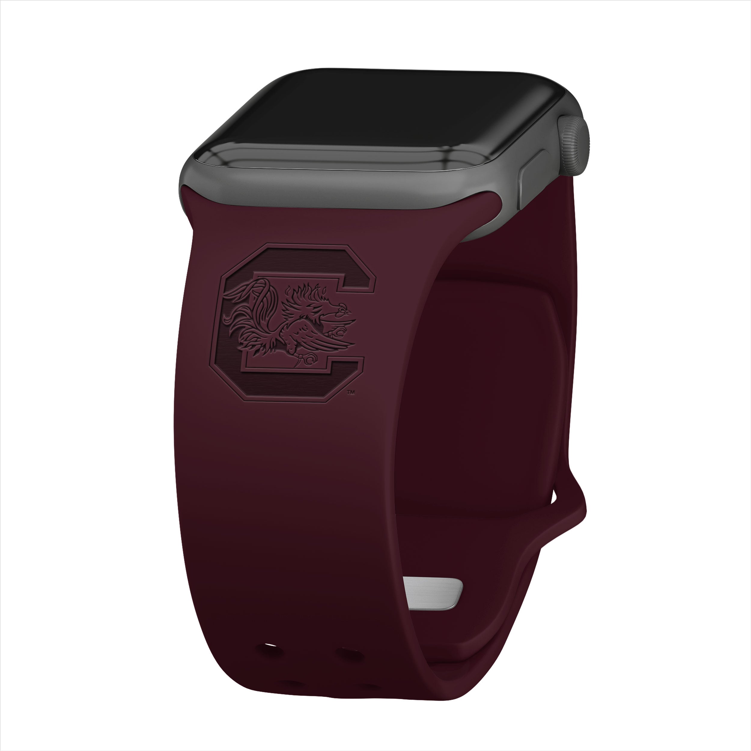 South Carolina Gamecocks Engraved Apple Watch Band
