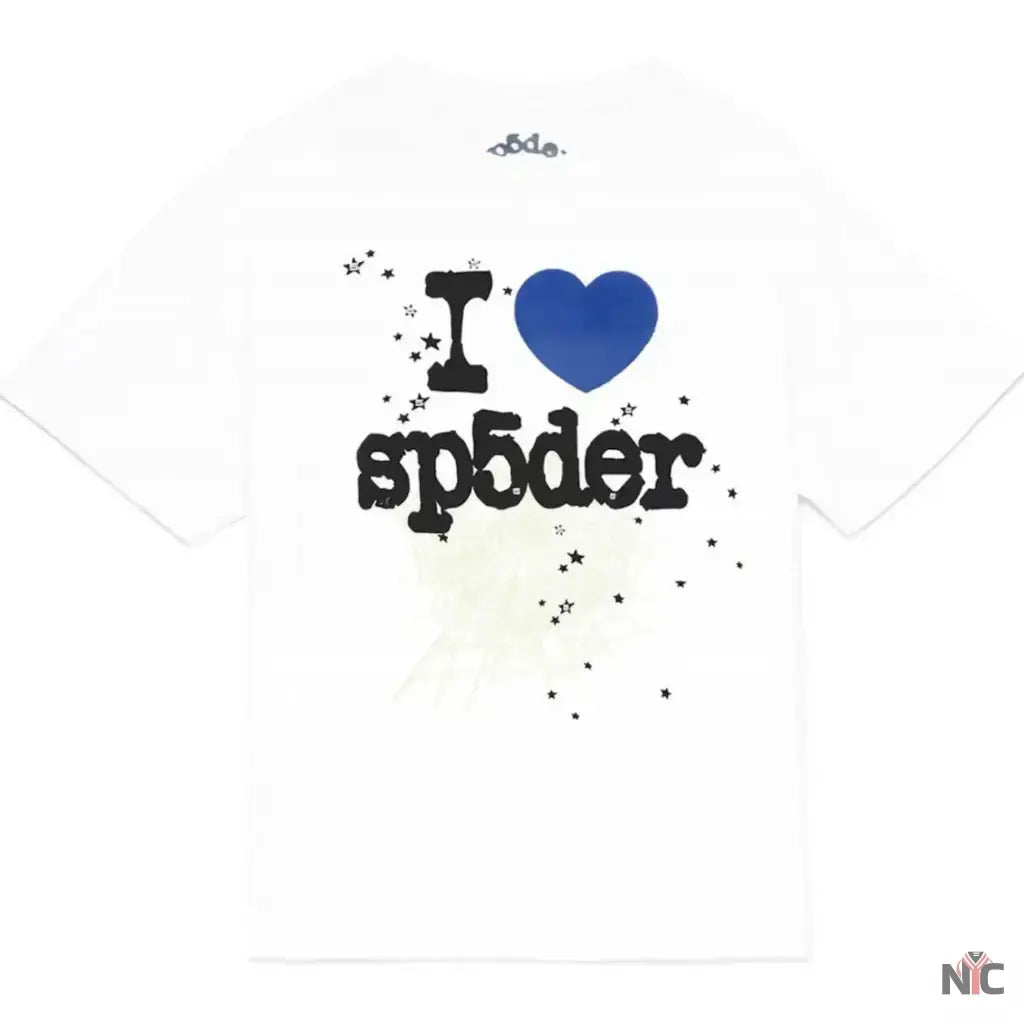 Sp5der Souvenir Blue Tee