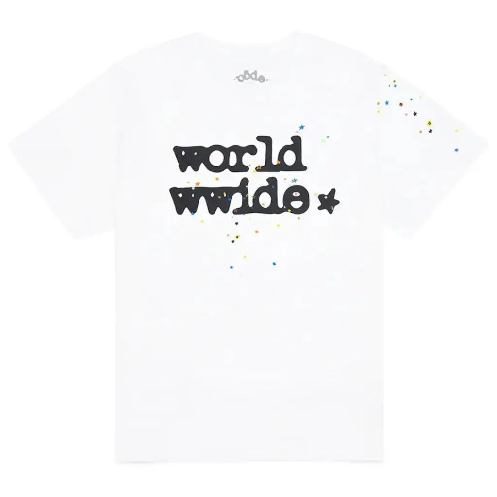 Sp5der Worldwide White Tee