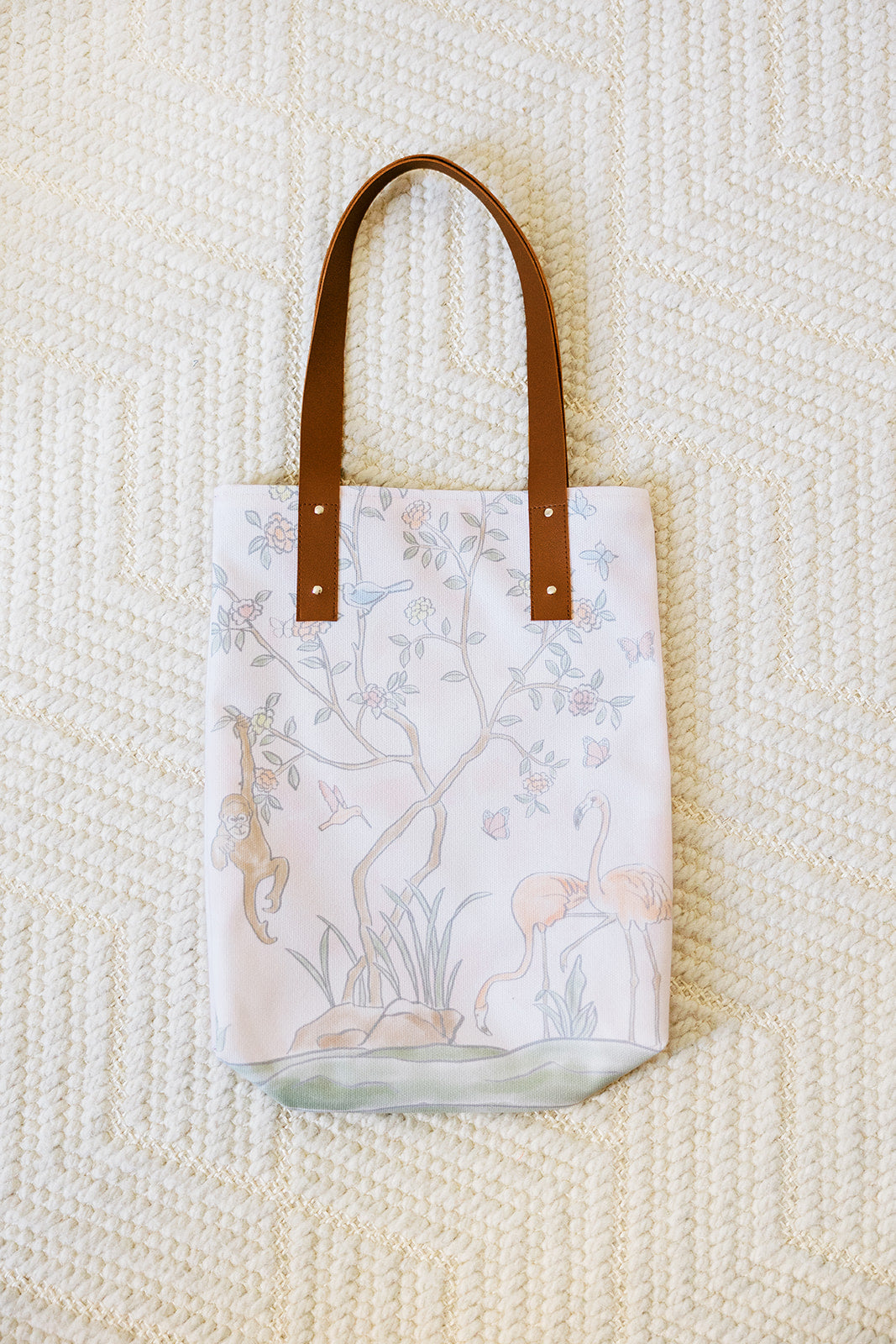 Zoo Chinoiserie Tote Bag
