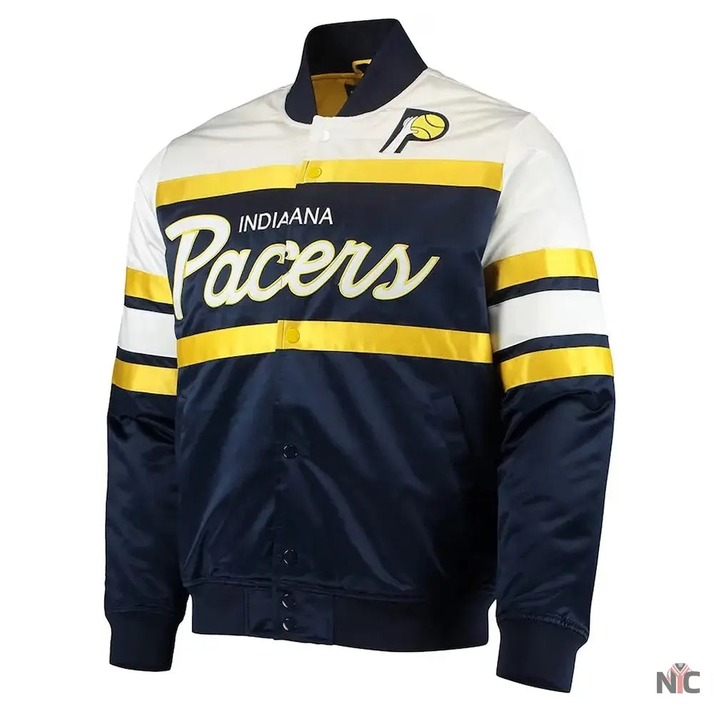 Special Script Indiana Pacers Navy Jacket