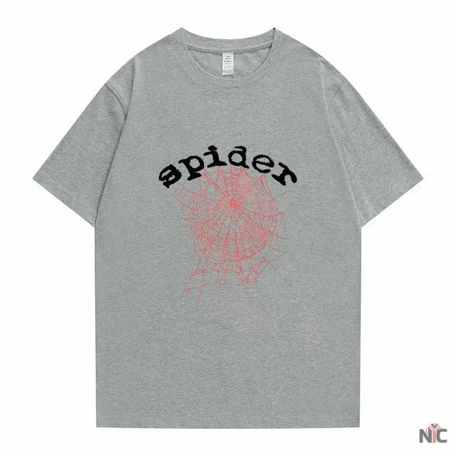 Spider Young Thug King Grey T-Shirt