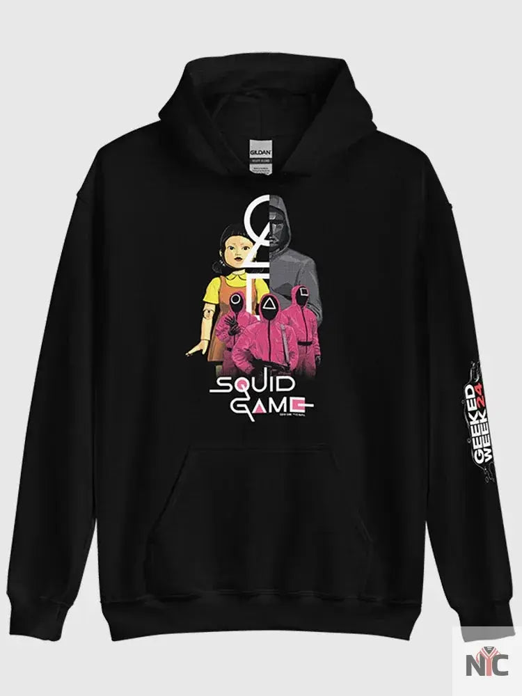 Squid Game Geeked Week ’24 Black Hoodie