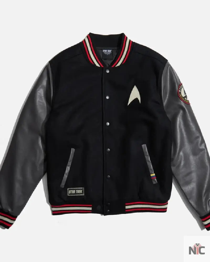 Starfleet Varsity Black Jacket