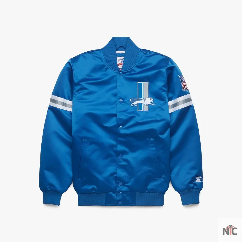 Starter Detroit Lions Heavyweight Satin Jacket