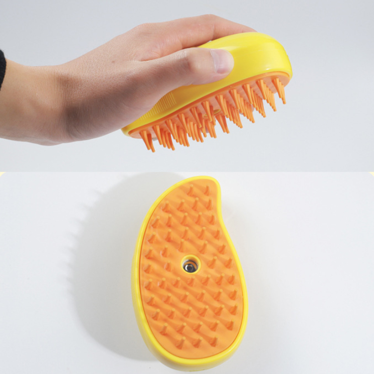Steamy Pet Brush for Dogs&amp;Cats, Steaming for Grooming | ZAKAPOP