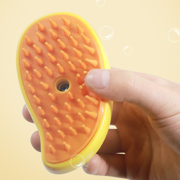 Steamy Pet Brush for Dogs&amp;Cats, Steaming for Grooming | ZAKAPOP