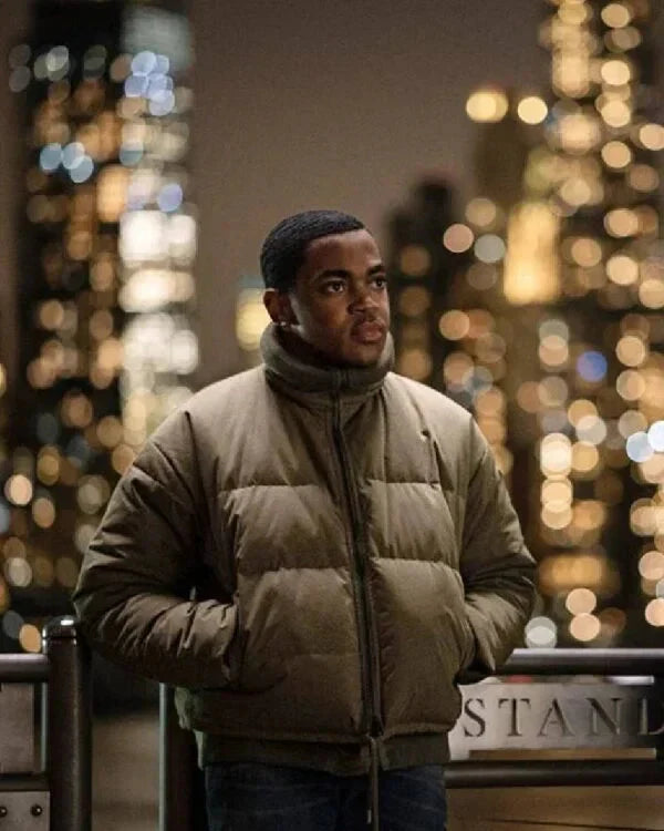 Power Book II S02 Ghost Tariq St Patrick Puffer Jacket