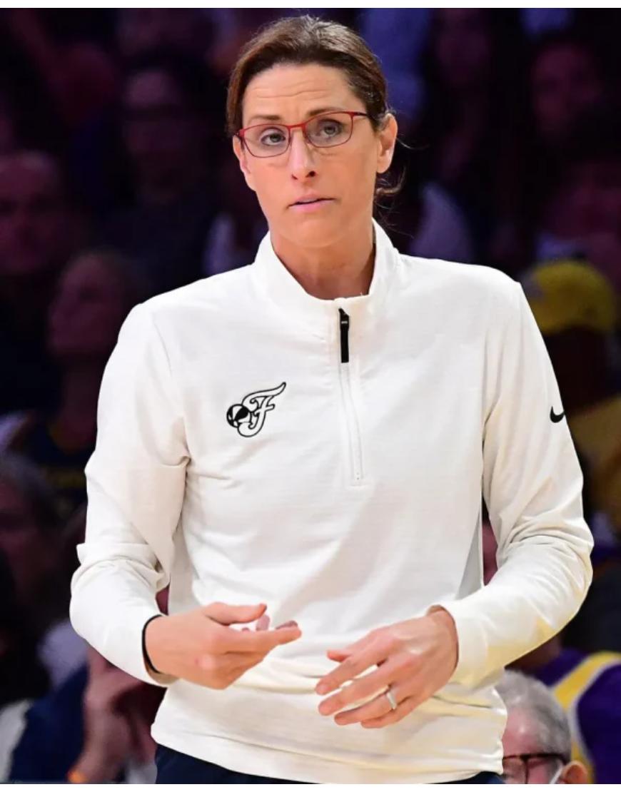 Stephanie White Indiana Fever White Sweatshirt