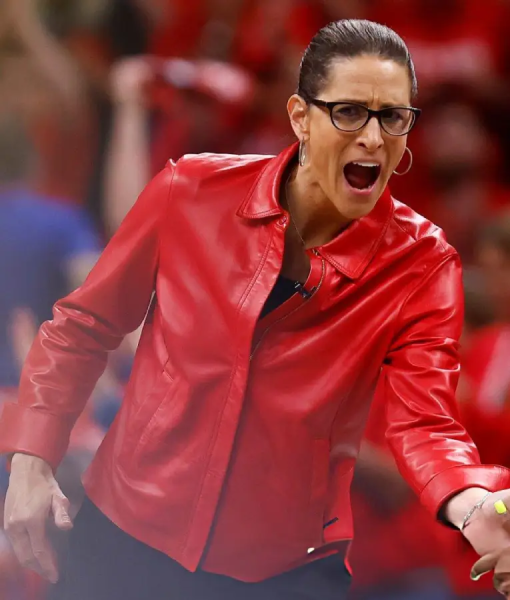 Stephanie White WNBA Playoffs Semi-Final 2025 Leather Jacket