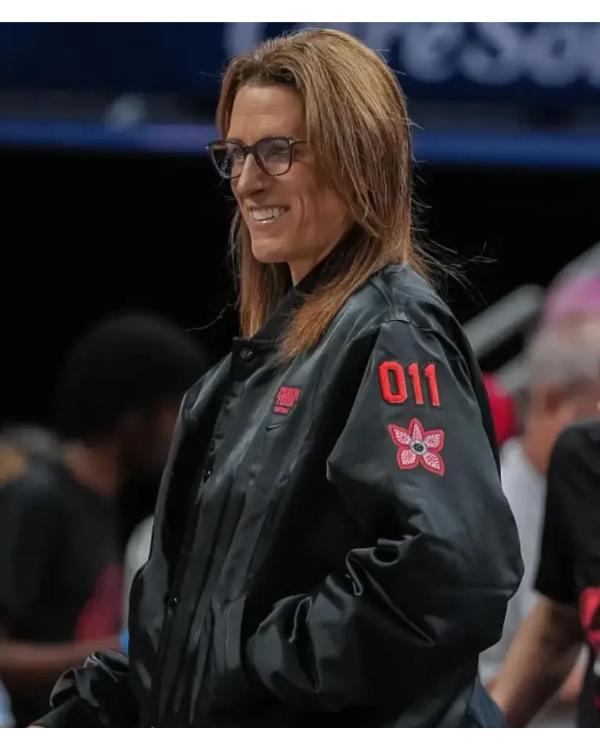 Stephanie White Indiana Fever Stranger Things Jacket