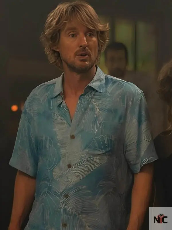 Stick 2025 Owen Wilson Blue Shirt