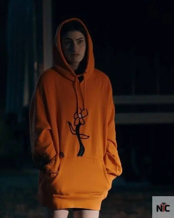 Stick Lilli Kay Orange Floral Hoodie