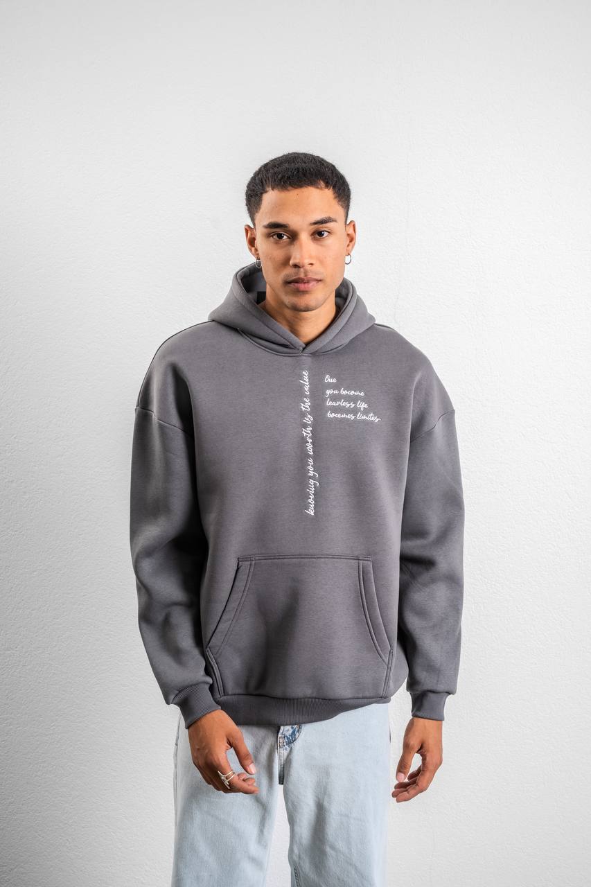 Unisex Oversize Hoodie with Artistic Print – Modern Streetwear Style