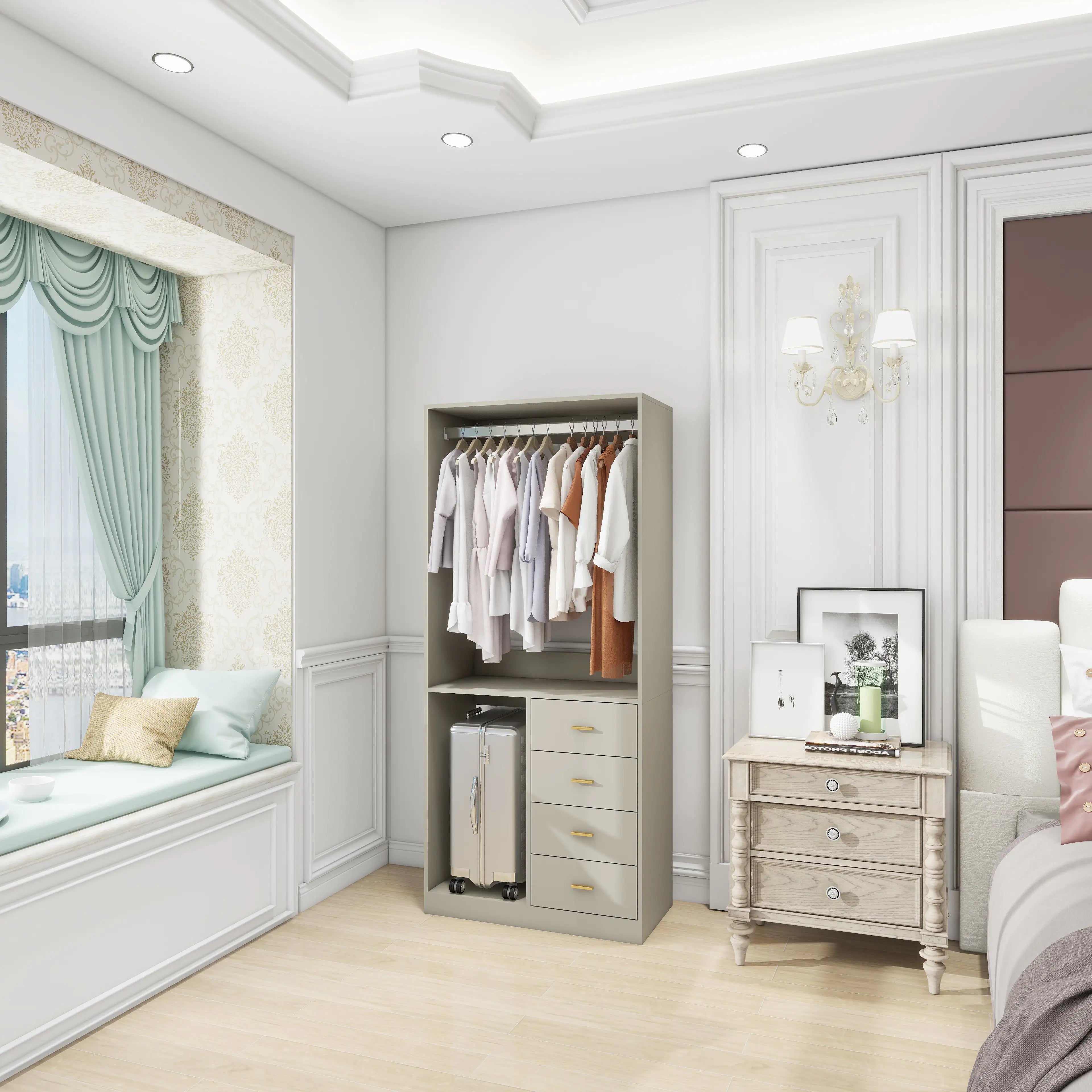 Style Loft Collection 4 Drawer Walk-in Closet Organizer System