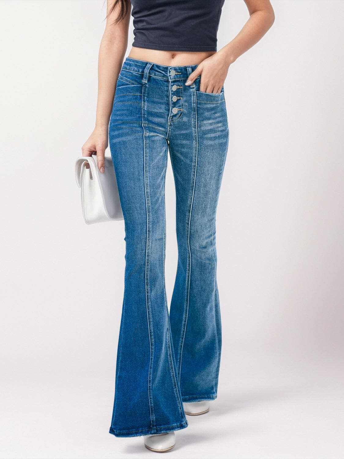 Jeans &amp;amp; Denim - Stylish bootcut jeans with pockets