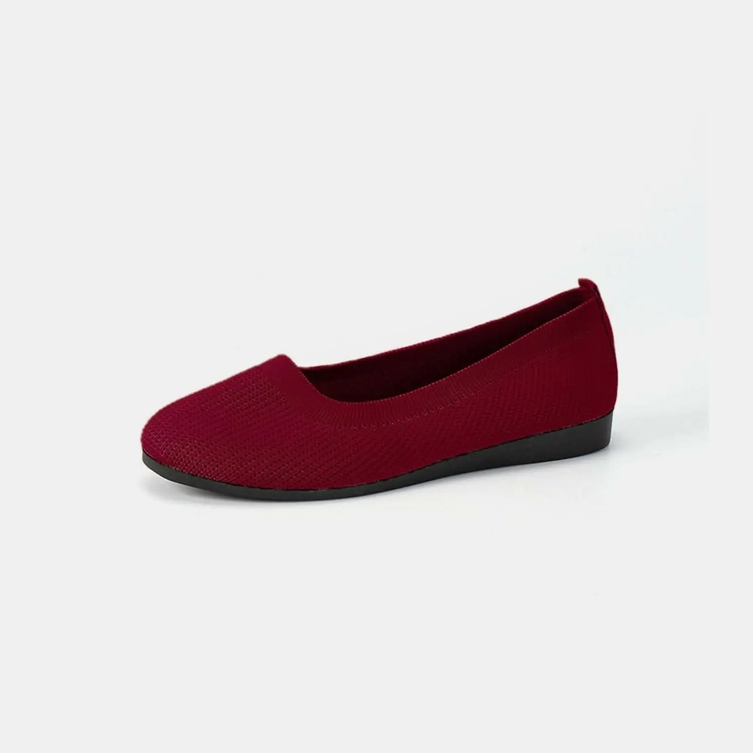 Shoes - Stylish knitted ballet flats