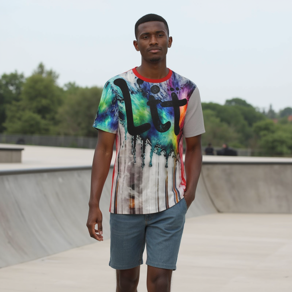 Super Lit Men&amp;#39;s O-Neck Cotton T-Shirt