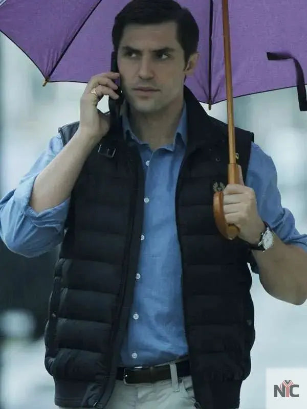 Surface S02 Phil Dunster Black Puffer Vest