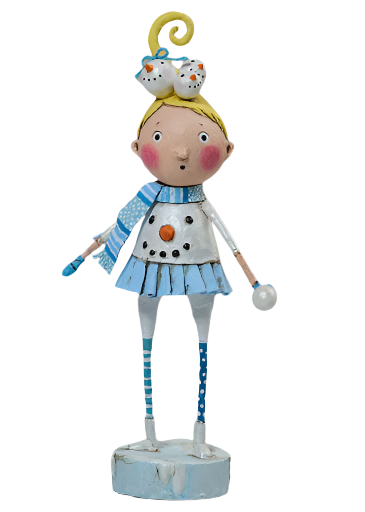 Susie Snowbelle Christmas Figurine by Lori Mitchell *NEW for 2025*