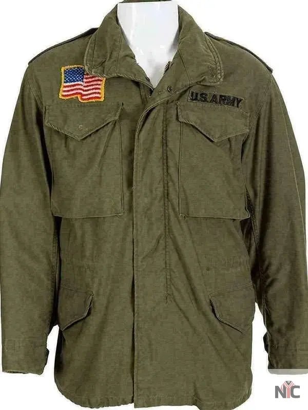 Sylvester Stallone First Blood Green Jacket