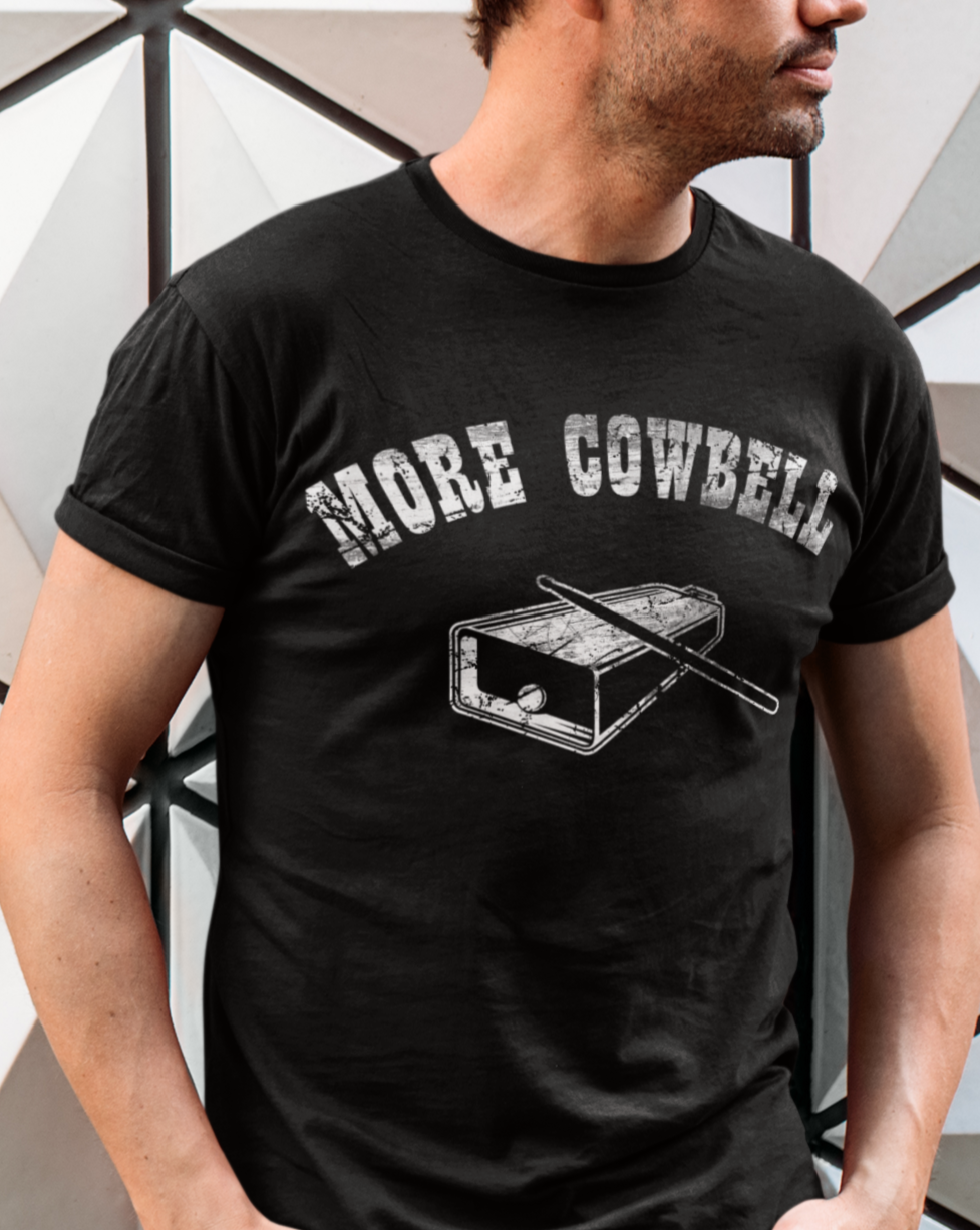&amp;#39;More Cowbell&amp;#39; Music T-Shirt