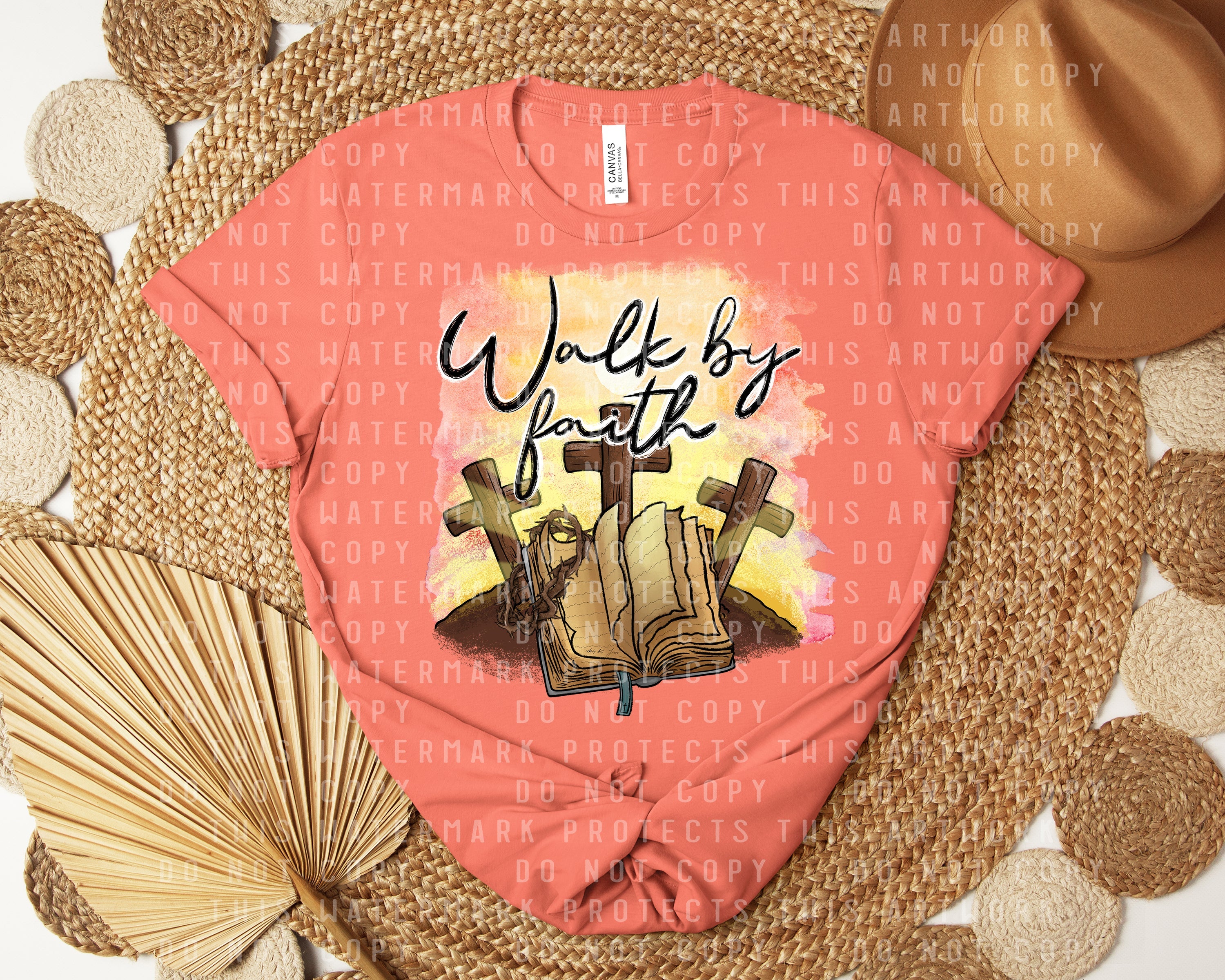 Walk by Faith Graphic Tee