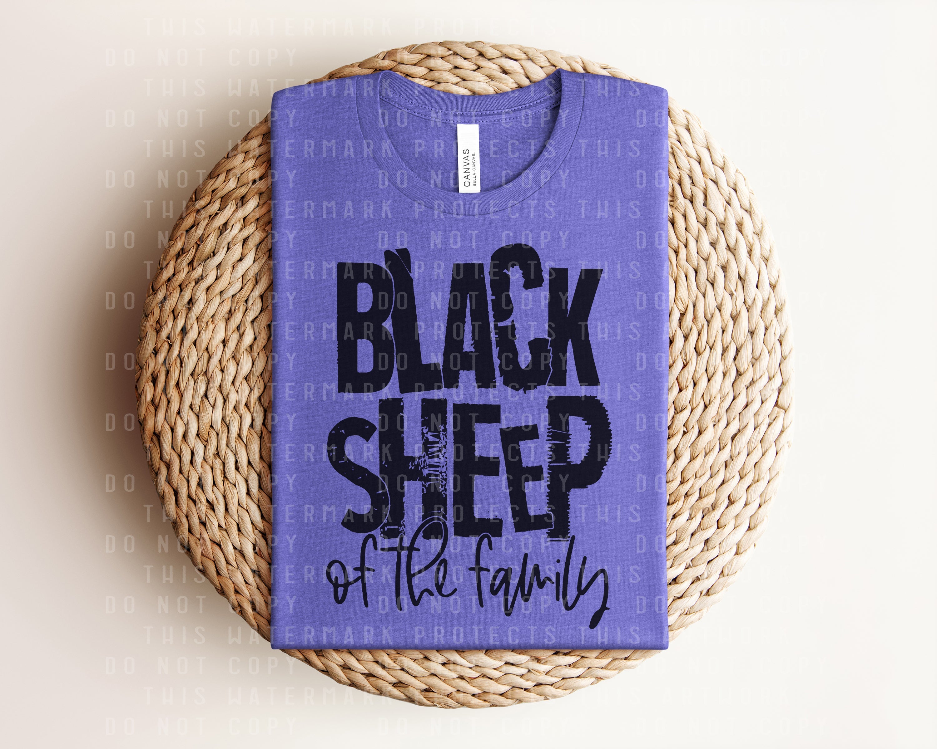 BLACK SHEEP OF THE FAMILY GRAPHIC TEE