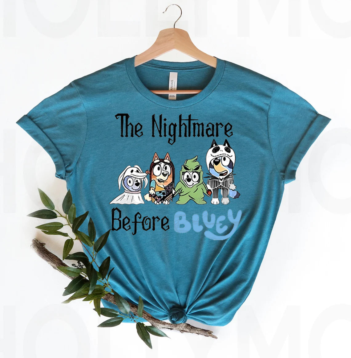 Bluey The Nightmare Before Bluey Graphic Tee