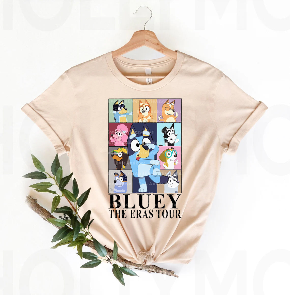 Bluey The Eras Tour Graphic Tee