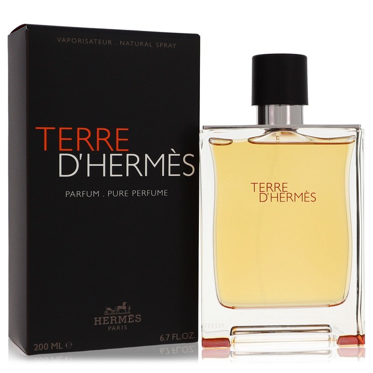 Terre D&amp;#39;Hermes by Hermes Pure Perfume Spray 6.7 oz for Men