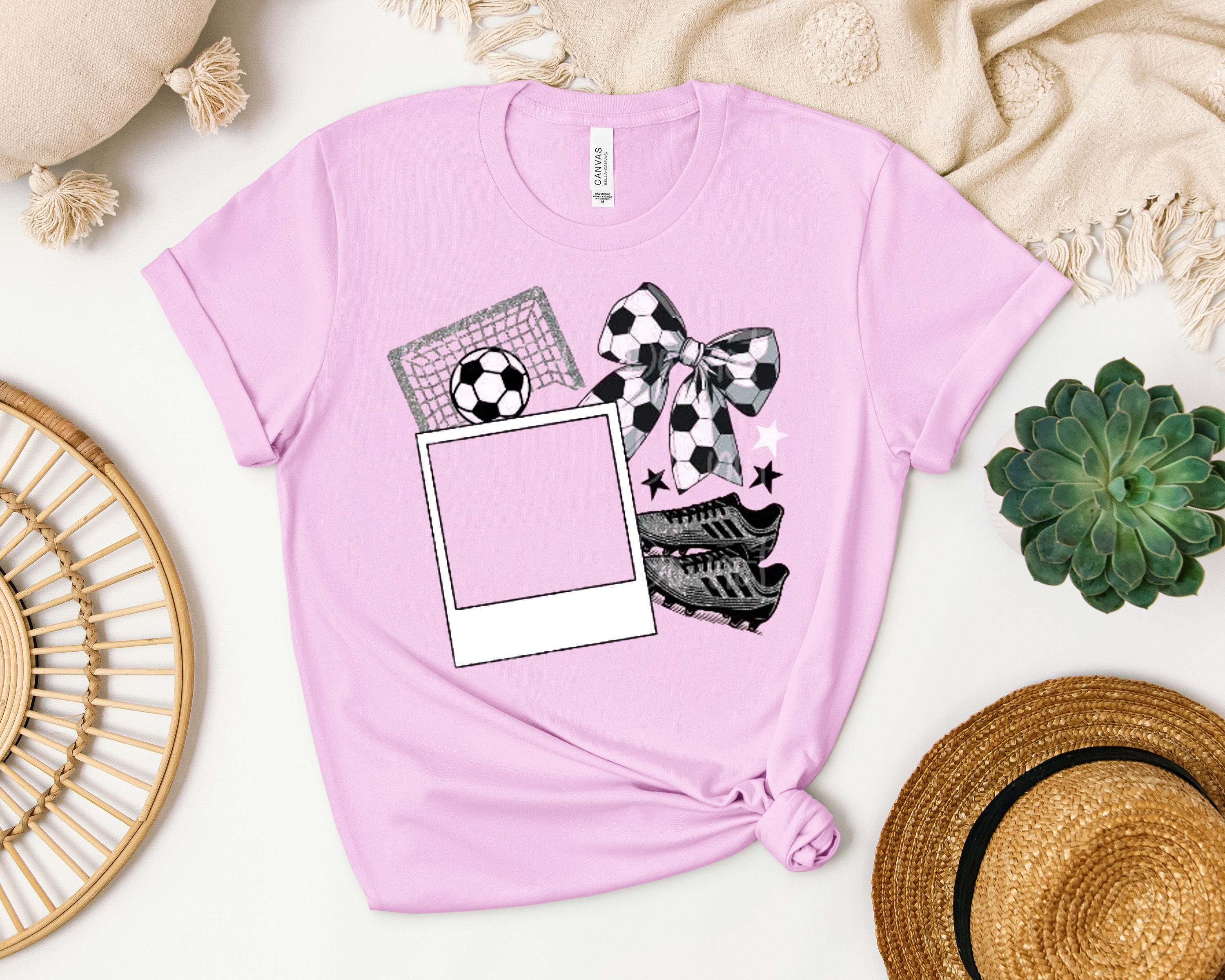 Soccer Photo Graphic Tee