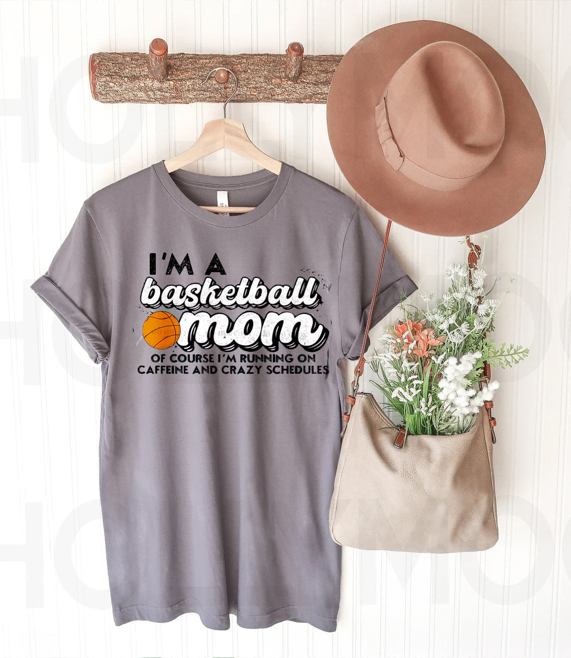 I&amp;#39;m a Basketball Mom Graphic Tee
