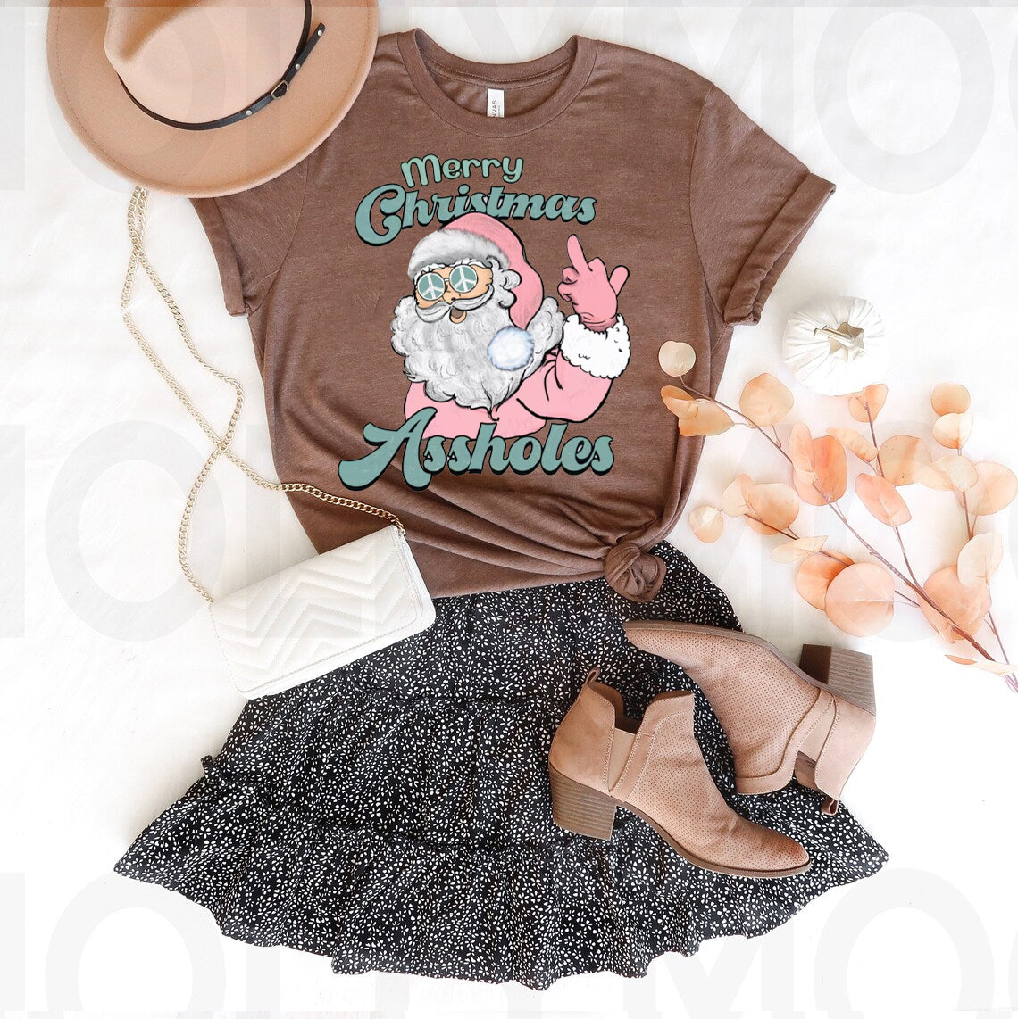Merry Christmas A**holes Graphic Tee