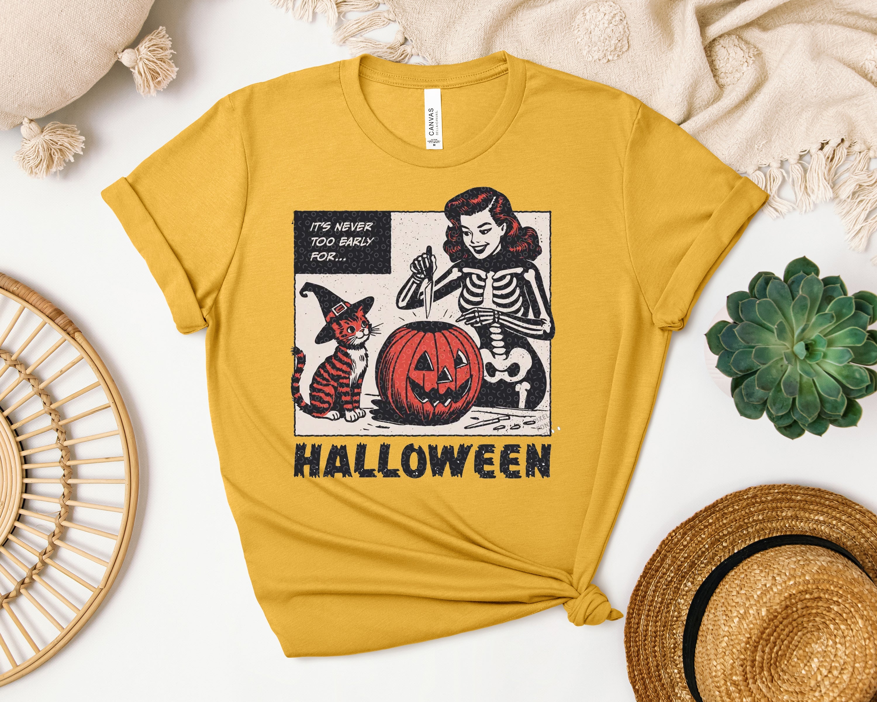 It&amp;#39;s Never Too Early for Halloween Graphic Tee