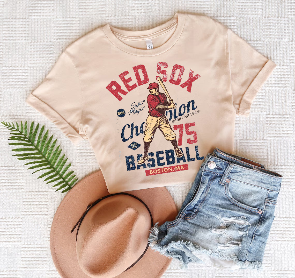 RED SOX CHAMPIONS GRAPHIC TEE