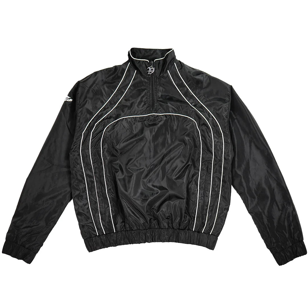 “RADIANT AURA” NYLON TRACK JACKET (NIGHT PULSE)