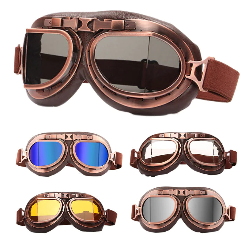 Style Loft Collection AutoStyle Vintage Motorcycle Goggles