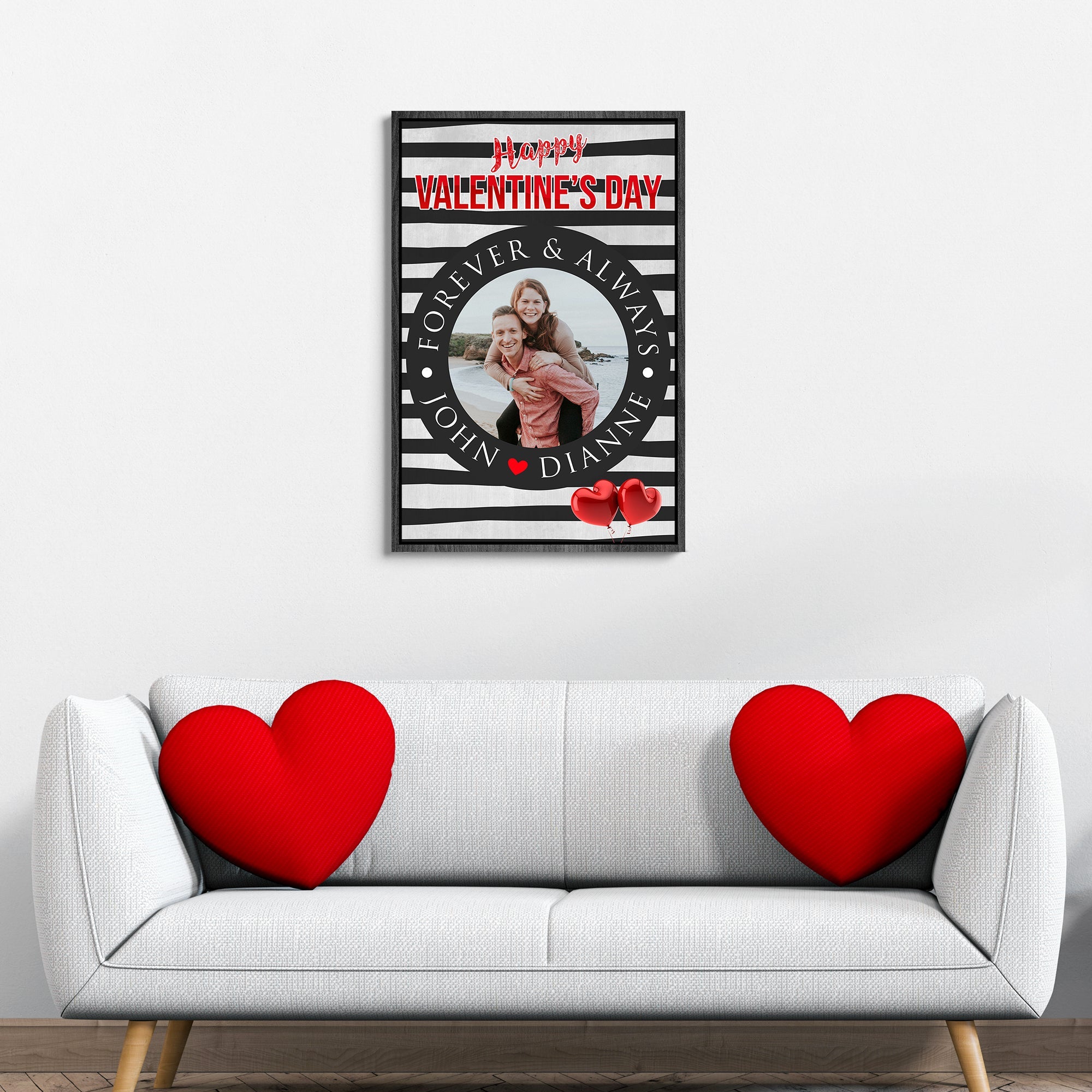 Forever And Always Modern Sign